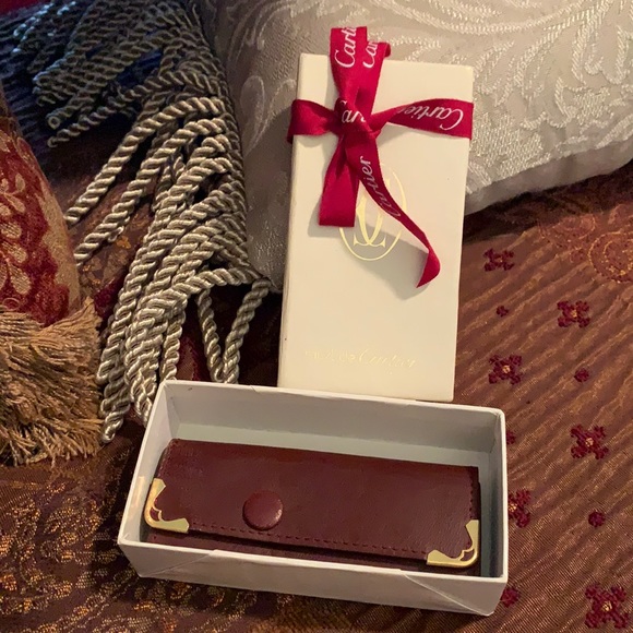 Cartier Accessories - Authentic Cartier key holder